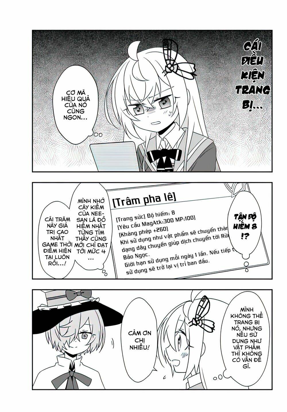 bishoujo ni natta kedo, netoge haijin yattemasu chapter 13: - tiểu tiên và hiền giả misora - Trang 2